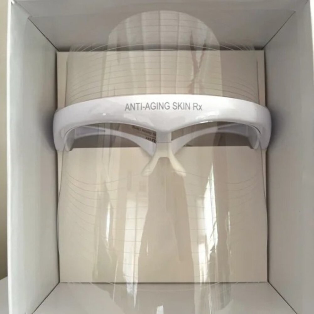 Rechargeable Facial Beauty Facial Mask 7 Colors- Clear Wear